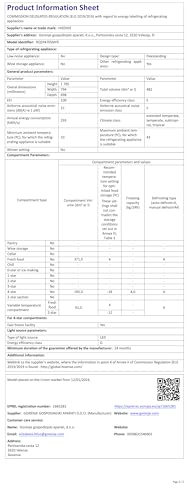 RQ5P470SMFE Wifi Connected American Fridge Freezer Cross Door with Water Dispenser, No Frost, 482 liters, Black Stainless Steel - E Rated, Noise level: 37 decibels, H178.5 x W79.4 x D69.8 (cm)