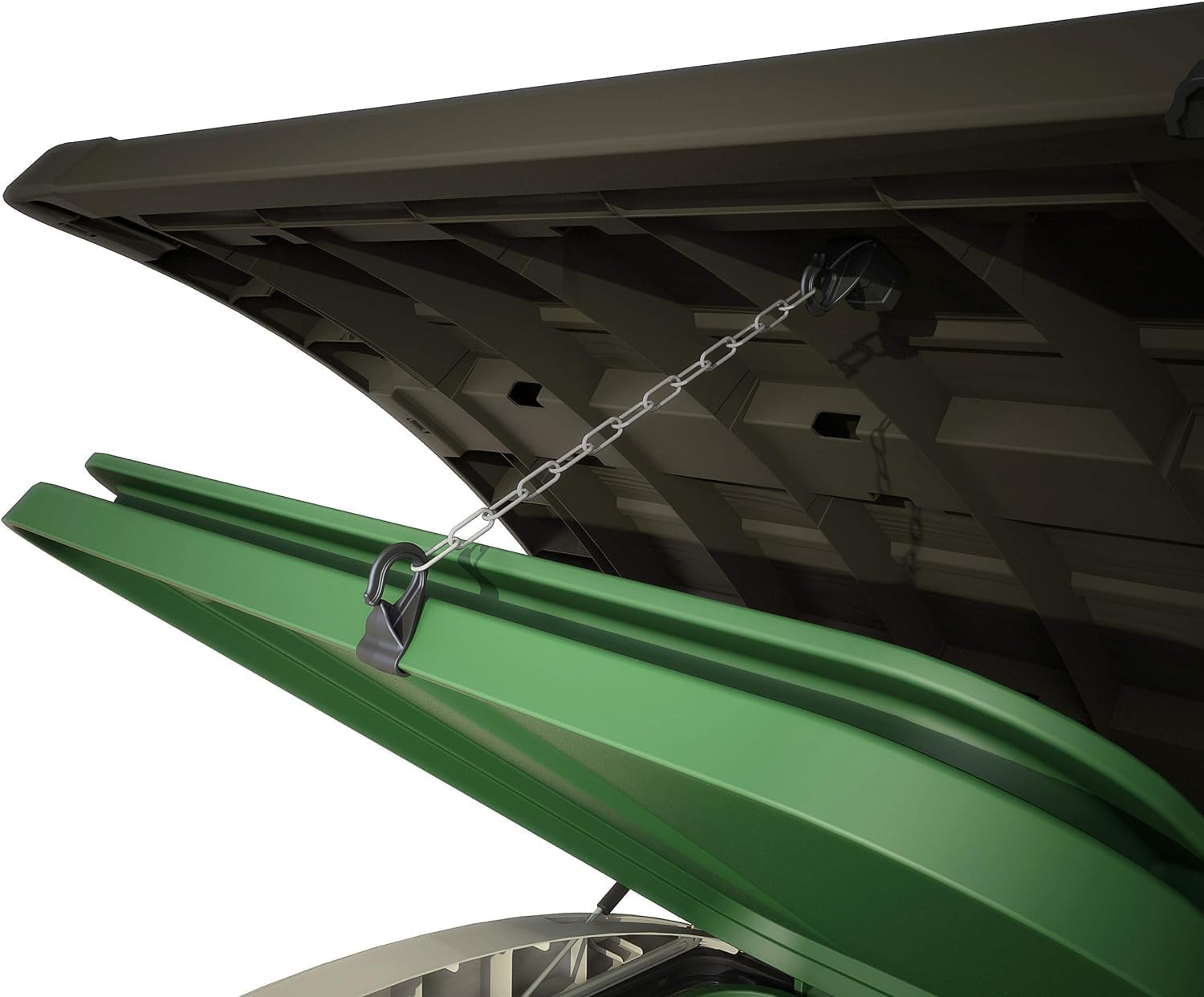 Store It Out Ultra Outdoor Garden Storage Shed, 177 x 113 x 134 cm - Beige and Brown