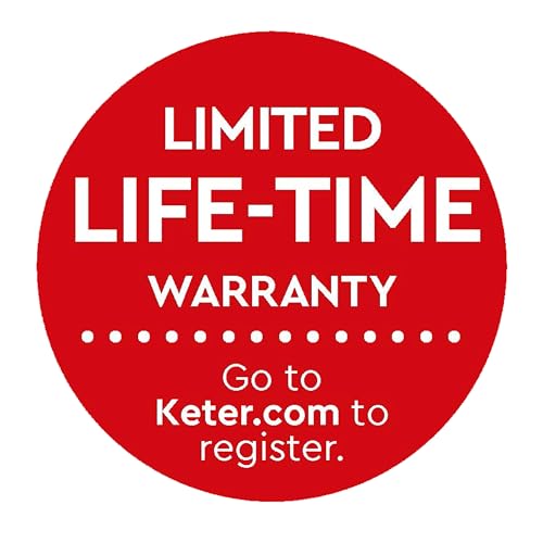 Grande Store Outdoor Double Door Garden Furniture Storage Shed Grey Duotech+ Wood Look and Feel | Fade Free | All Weather Resistant | Safe and Secure | Zero Maintenance