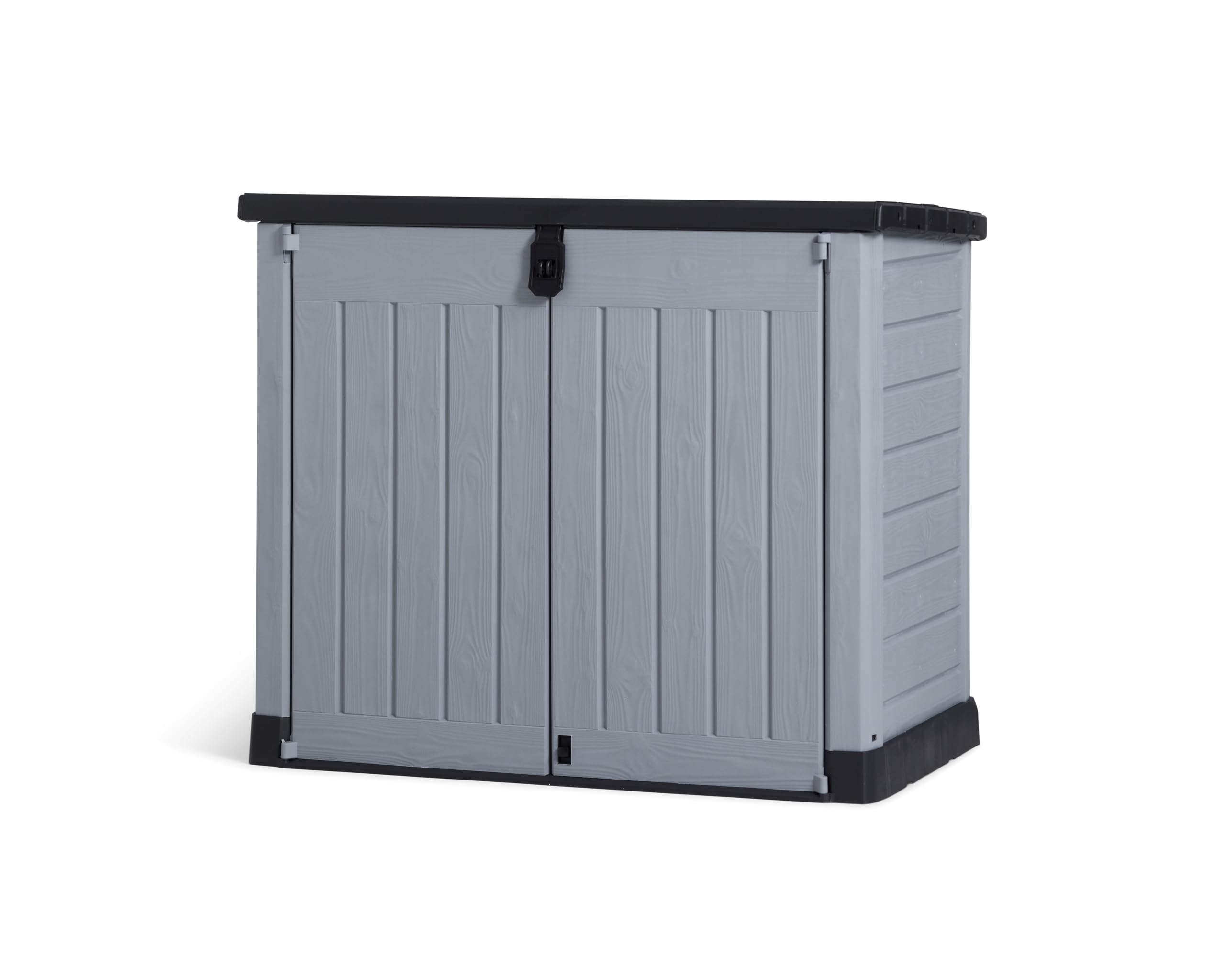 Store It Out Pro Outdoor Garden Furniture Storage Shed Grey| Fade Free | All Weather Resistant | Safe and Secure | Zero Maintenance | 5 year Warranty