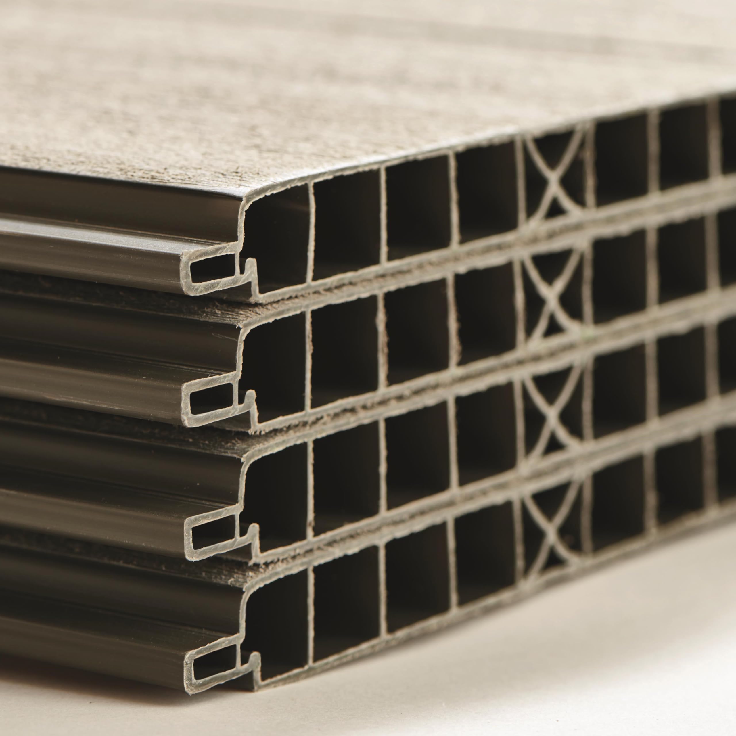 Grande Store Outdoor Double Door Garden Furniture Storage Shed Grey Duotech+ Wood Look and Feel | Fade Free | All Weather Resistant | Safe and Secure | Zero Maintenance